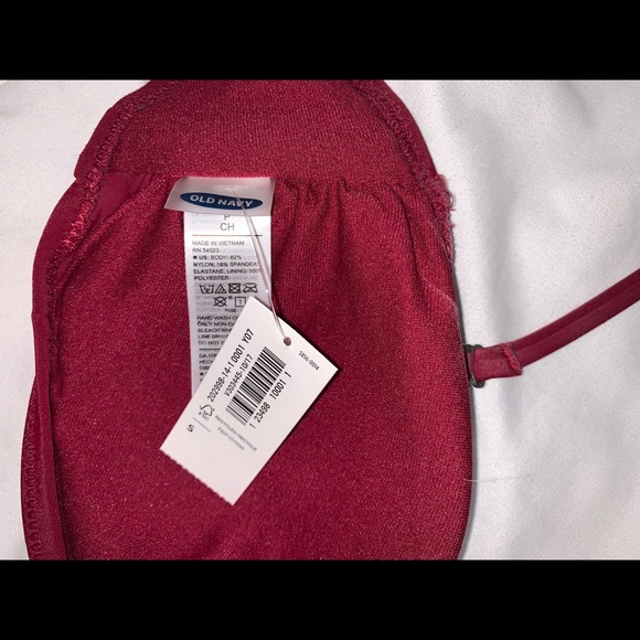 Old Navy front tie bikini top - Picture 3 of 4